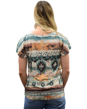 Liberty Wear Clela Mae Print Back