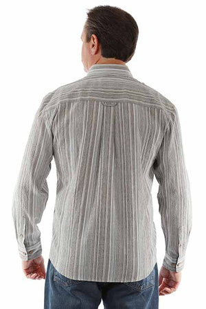 Scully Farthest Point Men's Seersucker Shirt Back