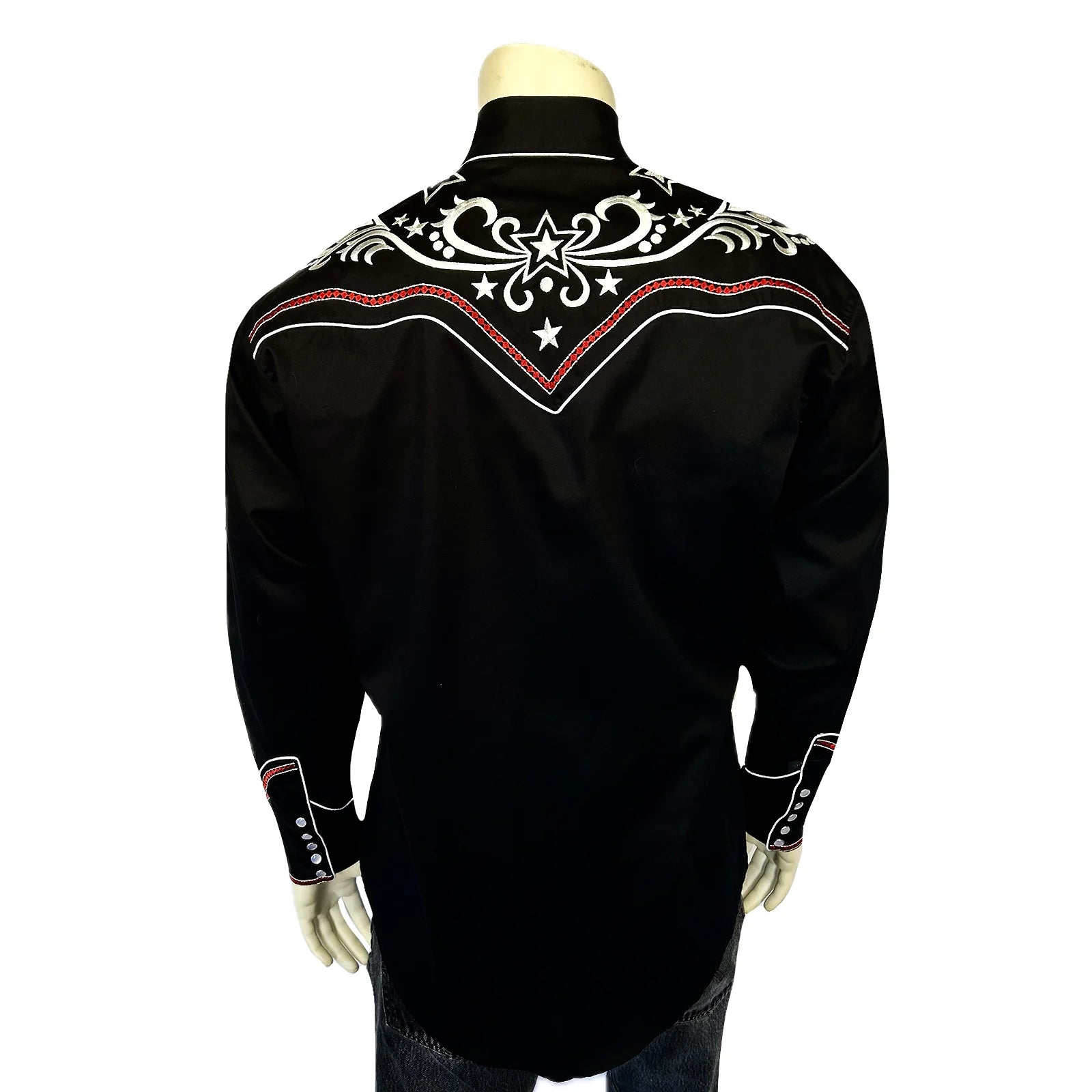 Men's Vintage Western Shirt Collection: Rockmount Fancy Star & Scroll