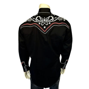 Men's Vintage Western Shirt Collection: Rockmount Fancy Star & Scroll