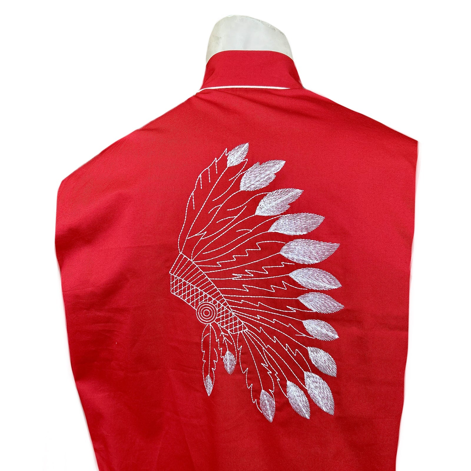 Rockmount Ranch Wear Men's Warbonnet Red Back