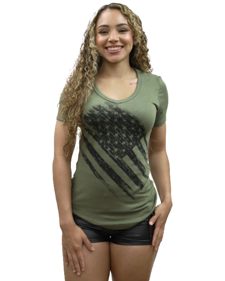 Liberty Wear Army Olive Flag Lincoln #117131