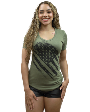 Liberty Wear Army Olive Flag Lincoln #117131