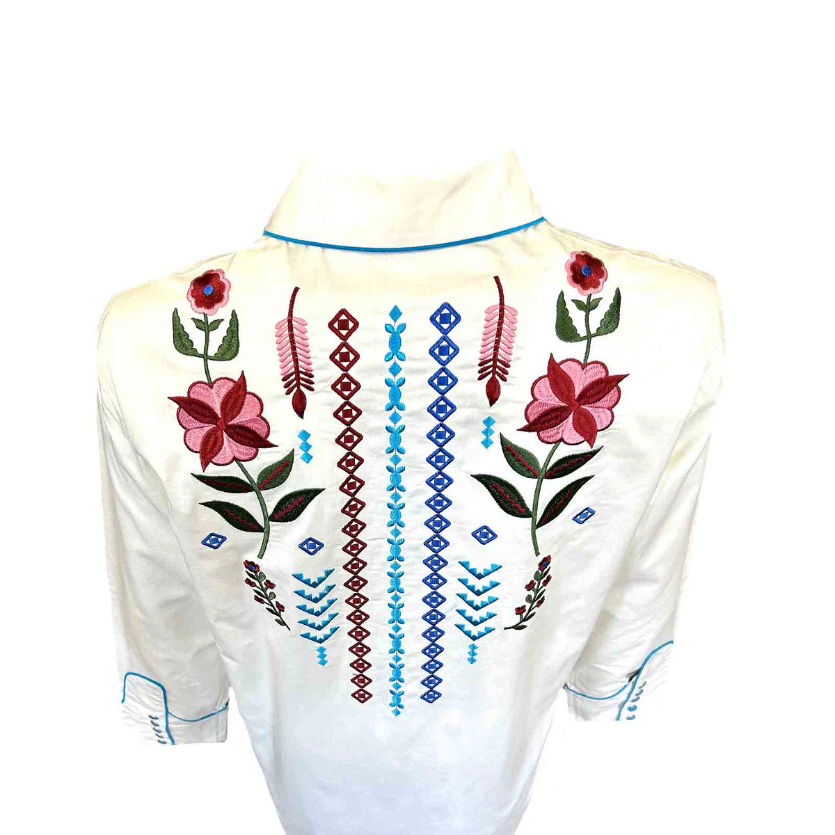 Rockmount Ranch Wear Ladies' Boho Cascading Embroidery Back