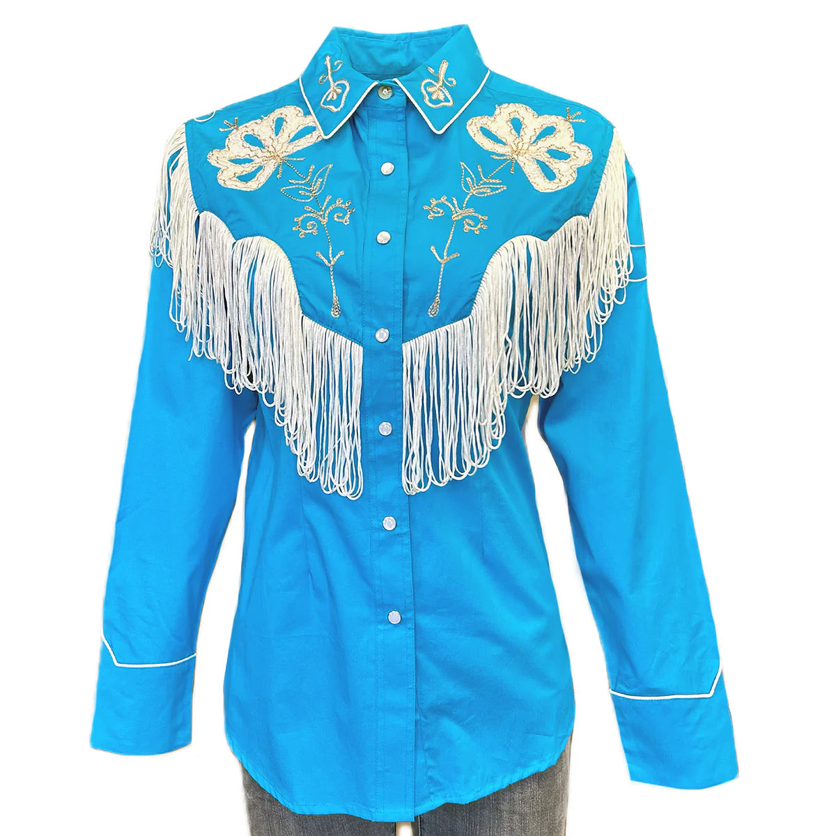 Retro western wear blouse outlet