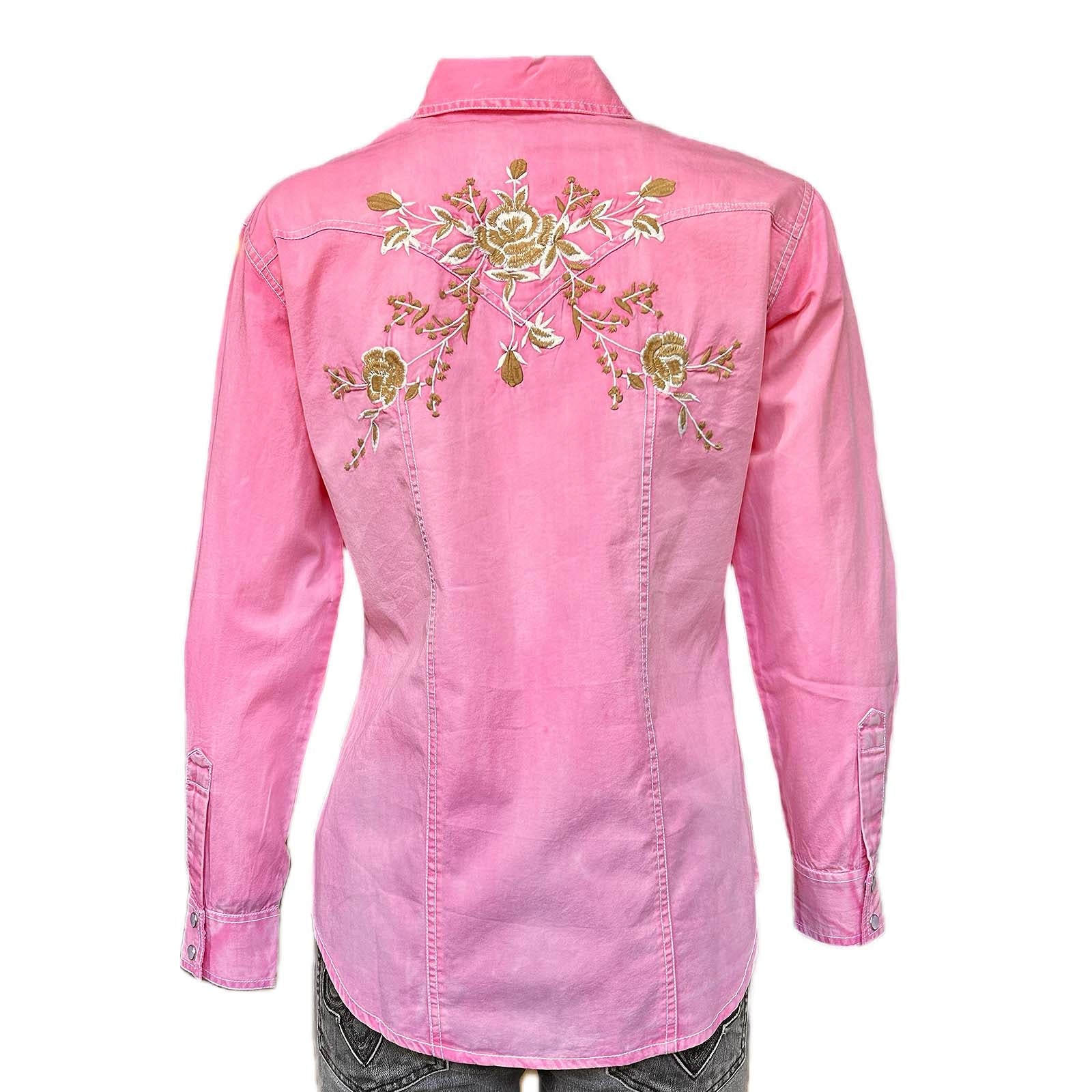 Women's Vintage Western Shirt Collection: Rockmount Pink Floral