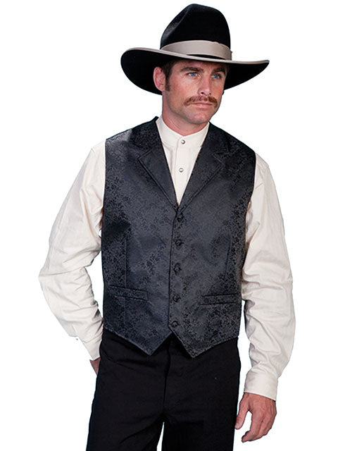 Men's Western Vest Collection: Rangewear Dragon Pattern