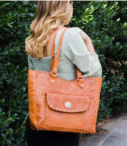 Annie Tooled Tote