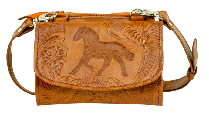 American West Lady Lace Collection: Western Crossbody Wallet - OutWest Shop