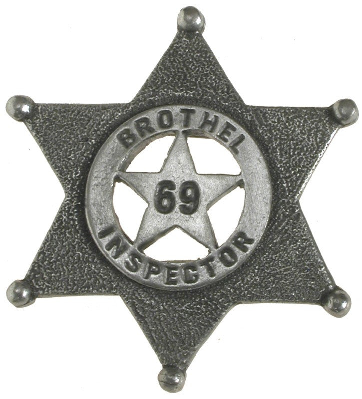 Old West Historic Replica Badge: Texas Rangers Star