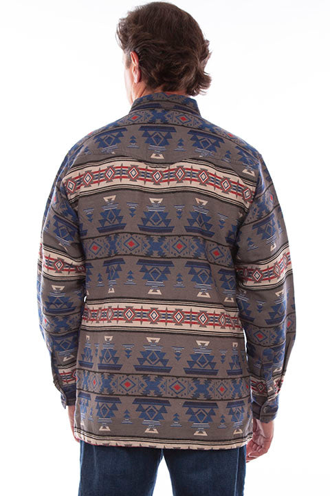 Farthest Point Collection Shirt; Men's Outdoor Aztec Southwest