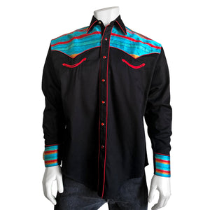 Rockmount Ranch Wear Men's Serape Embroidery Front #176855