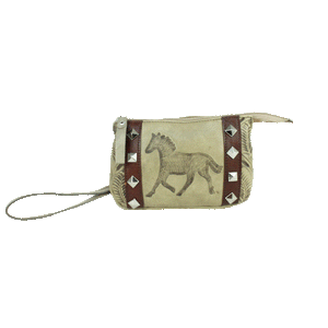 American West Hitchin' Post Collection Event Wristlet Clutch Sand