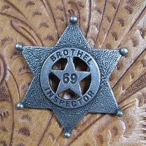 Old West Historic Replica Badge: Texas Rangers Star - OutWest Shop