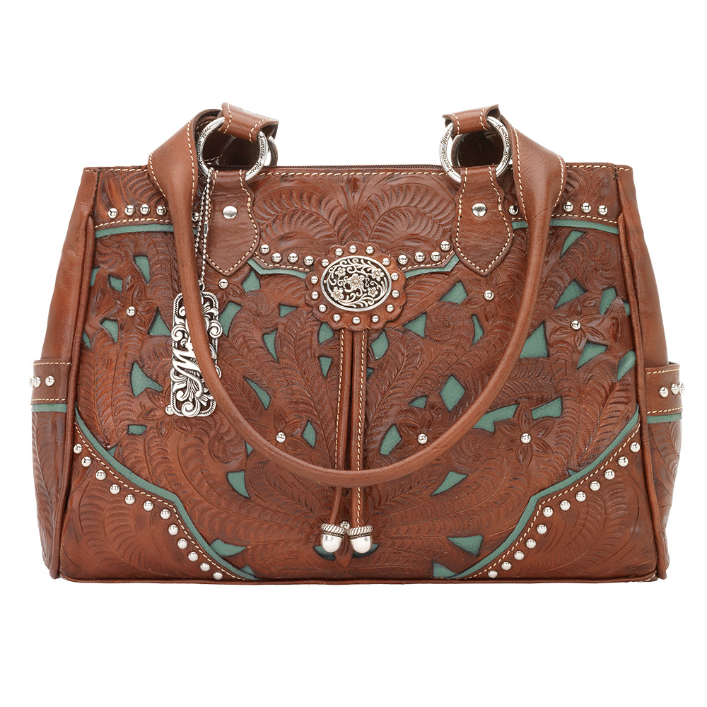 Western leather online handbags